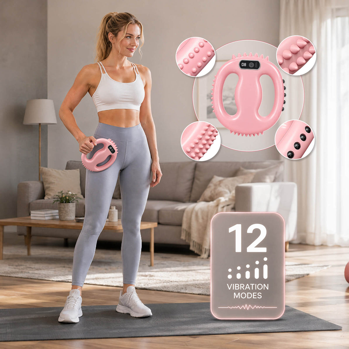 WELLFIT Multi Functional Vibrating Fascial Ring