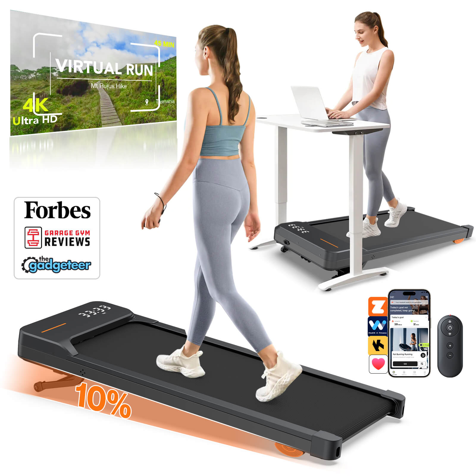 WP017 Auto Incline Walking Pad