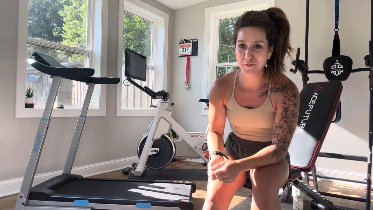 Marathon Training With WELLFIT Treadmill TM007