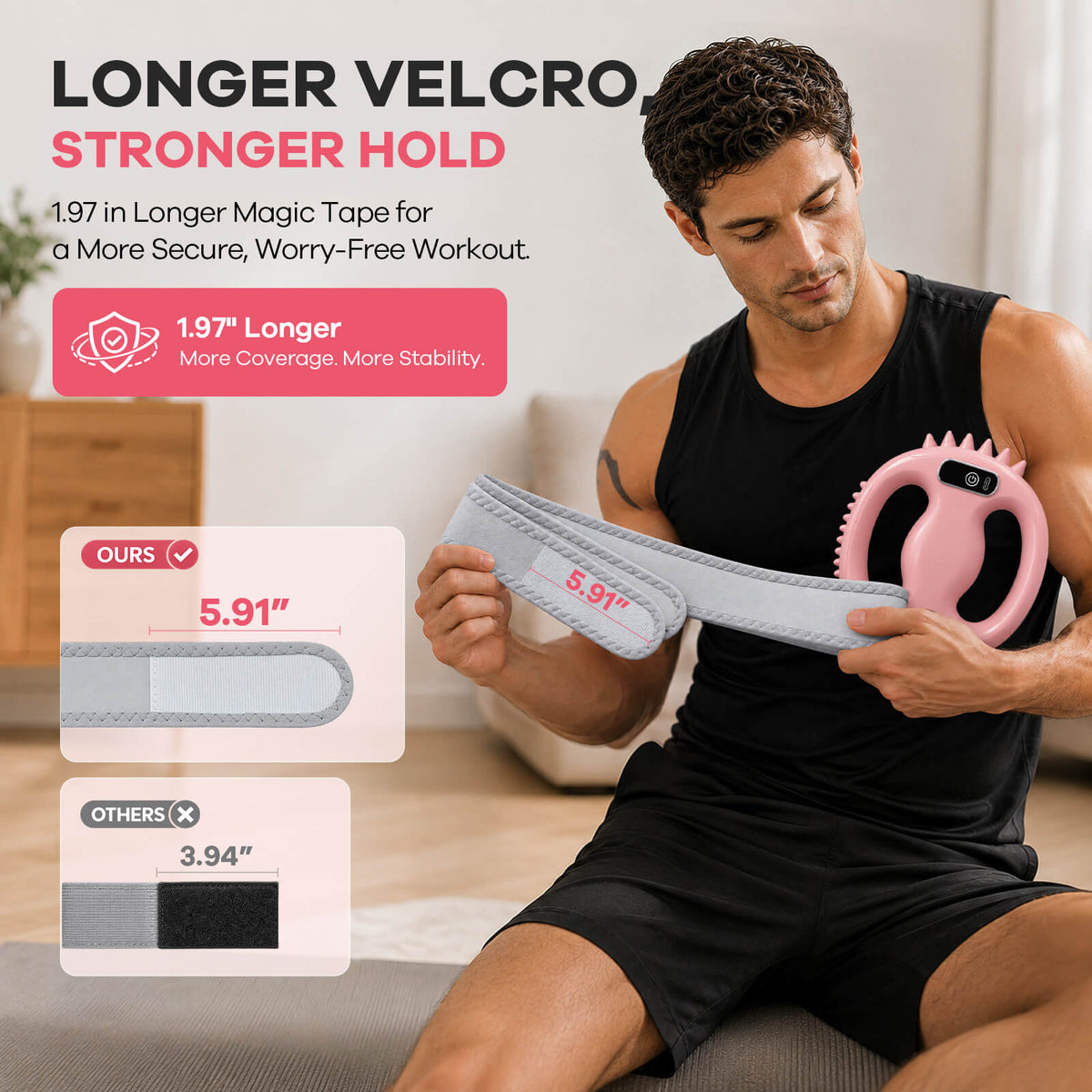 WELLFIT Multi Functional Vibrating Fascial Ring